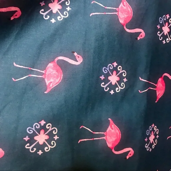 NWT Miss Lulo Flamingo Halter Dress - Picture 6 of 8